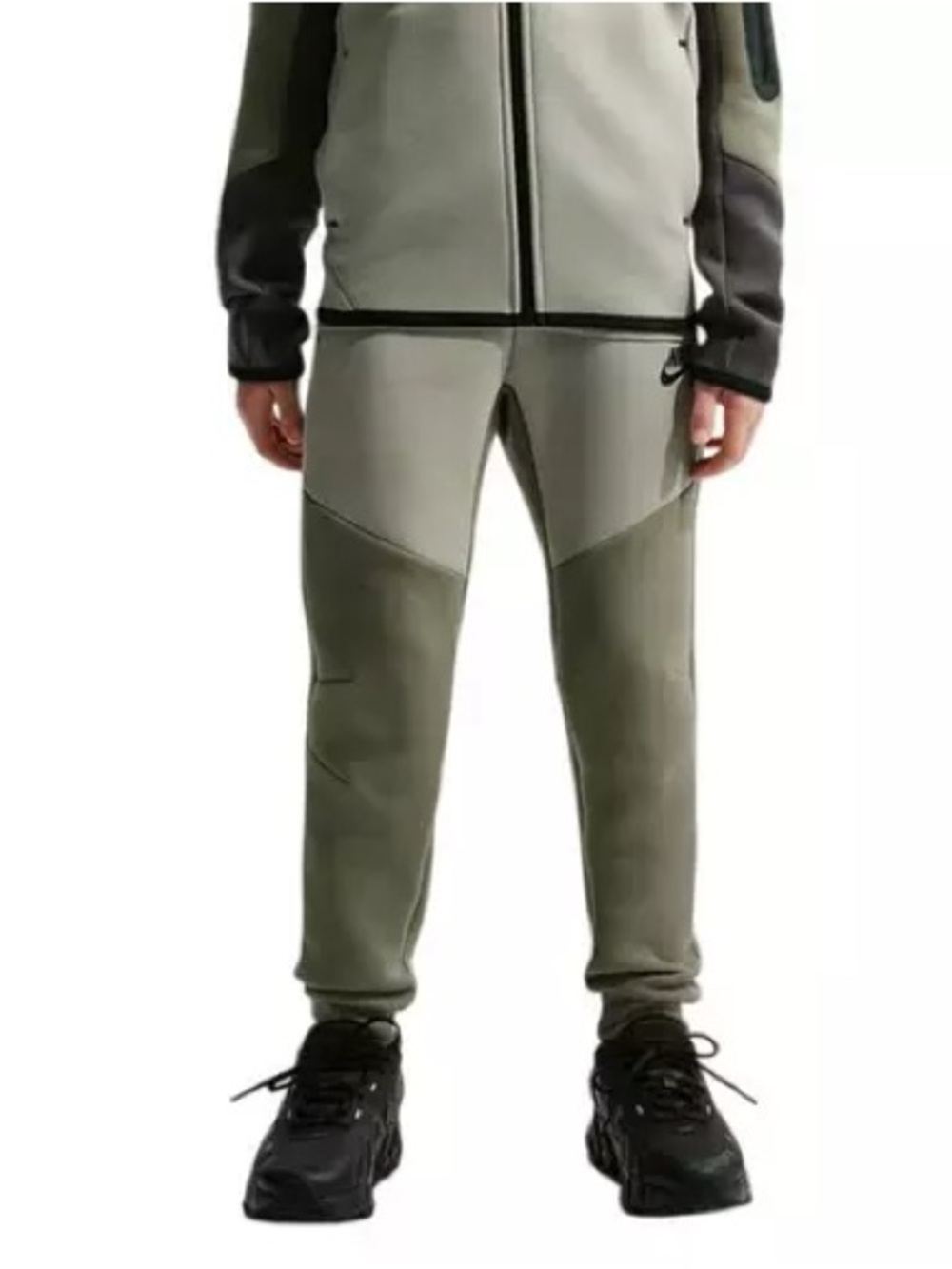 Nike Tech Boys Large Green Color Block Set! - Picture 2 of 10